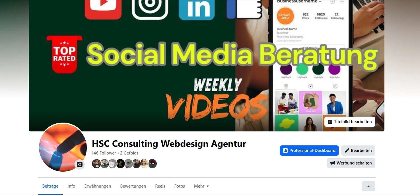 Facebook<br>Beratung